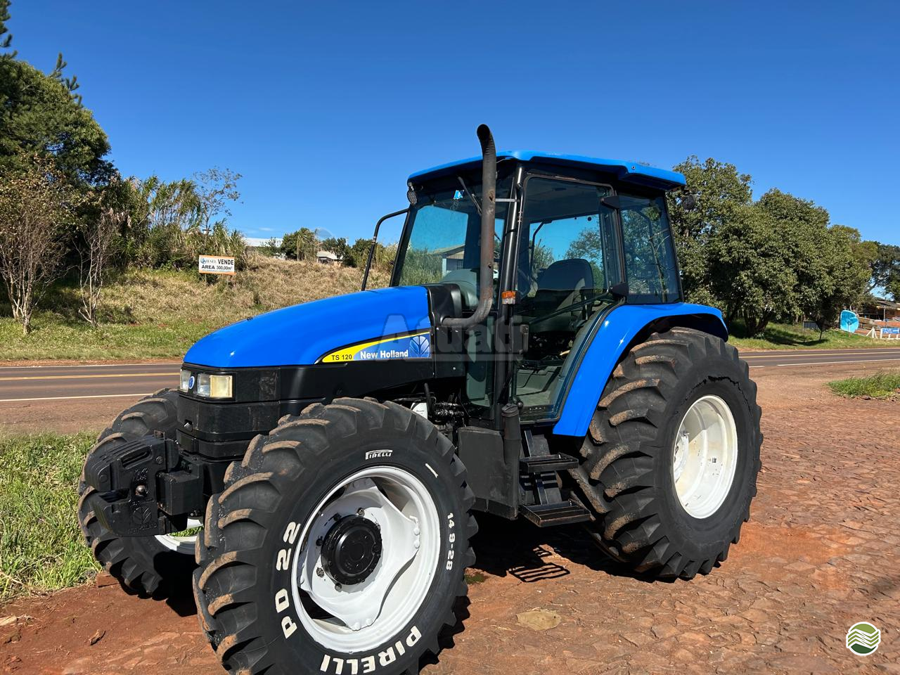 TRATOR NEW HOLLAND NEW TS 120 Tração 4x4 Atuati Máquinas SAO MARTINHO RIO GRANDE DO SUL RS